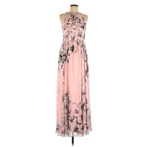 Eliza J Pink & White Floral Formal Dress